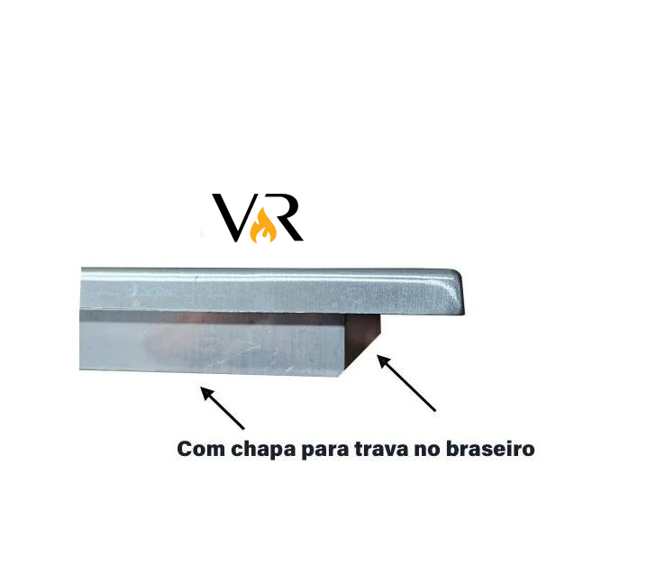  Suporte de fundo INOX 430- 0,60x0,40 - ARGENTINA