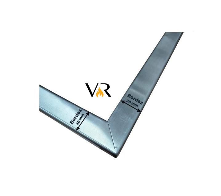 Suporte de fundo INOX 430- 0,60x0,40 - ARAMADA