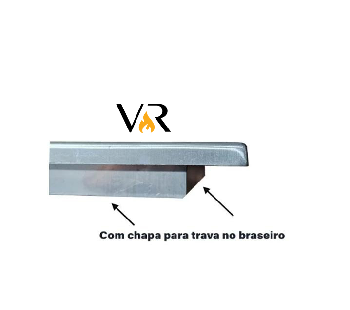 Suporte de fundo INOX 430- 0,60x0,40 - MOEDA