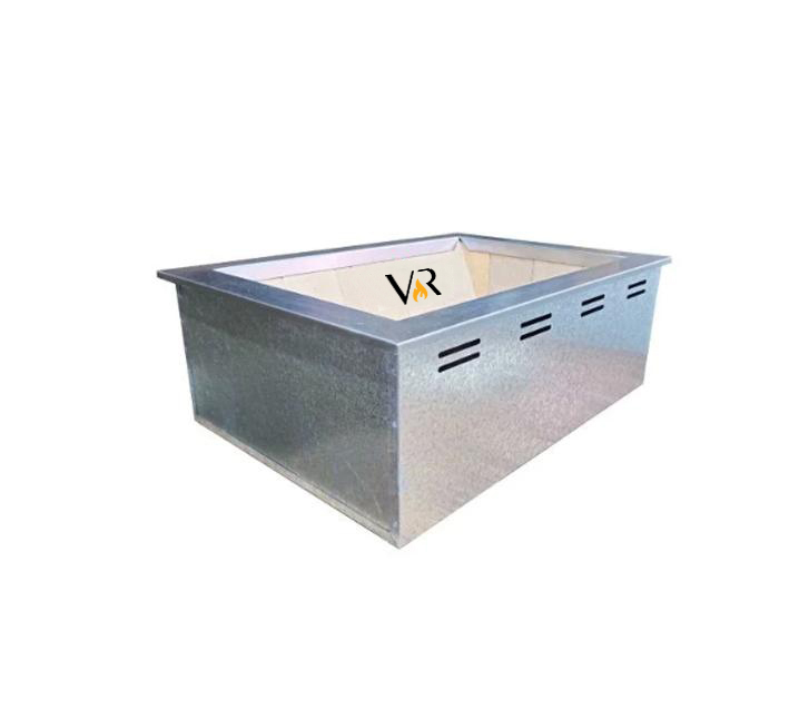 Braseiro Refratário Caixa Dupla para Churrasqueira Gourmet – 0,60x0,40 INOX430